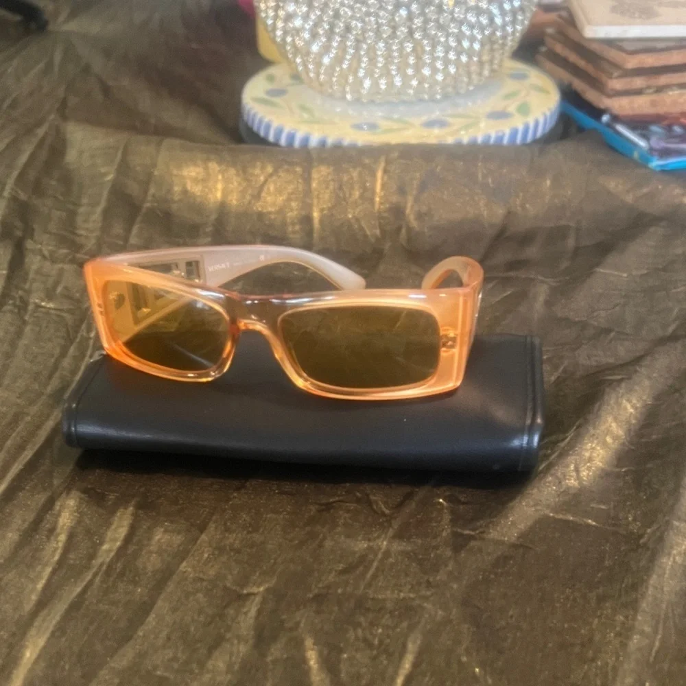 Versace Orange Sunglasses